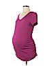 Liz Lange Maternity Pink Short Sleeve T-Shirt Size M - photo 1