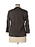 W by Worth Gray 3/4 Sleeve Top Size XL - photo 2