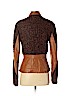 Assorted Brands Brown Faux Leather Jacket Size S - photo 2