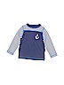 Cat & Jack Stripes Blue Rash Guard 12-18 MO / 18 MO - photo 1