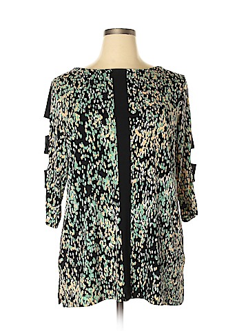 JM Collection 3/4 Sleeve Top (view 1)