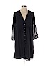 Diane von Furstenberg 100% Silk Blue Casual Dress Size 4 - photo 1