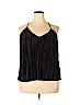 H&M 100% Polyester Black Sleeveless Blouse Size XL - photo 1