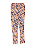 Lularoe Print Orange Leggings One size (youth) - photo 1