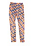 Lularoe Print Orange Leggings One size (youth) - photo 2
