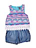 Limited Too Blue Romper Size 8 - photo 1