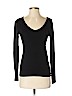 Gap 100% Cotton Black Long Sleeve T-Shirt Size S (petite) - photo 1
