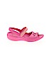 Crocs Solid Pink Sandals Size 13 (kids) - photo 1