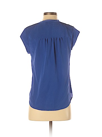Daniel Rainn Short Sleeve Silk Top (view 2)