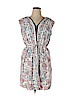 Ann Taylor LOFT 100% Polyester Pink Casual Dress Size XL - photo 1