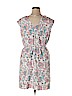 Ann Taylor LOFT 100% Polyester Pink Casual Dress Size XL - photo 2