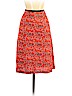 Diane von Furstenberg 100% Silk Red Silk Skirt Size 4 - photo 1