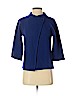 JM Collection 100% Wool Blue Wool Cardigan Size S (petite) - photo 1