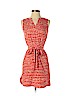 Ann Taylor Factory 100% Polyester Red Casual Dress Size XS (petite) - photo 1
