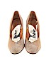 Palter DeLiso 100% Suede Tan Heels Size EU 38 - photo 2