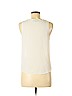 Banana Republic 100% Polyester Ivory Sleeveless Blouse Size S (petite) - photo 2