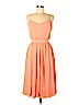 Paper Crown 100% Polyester Orange Casual Dress Size 2 - photo 1