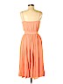 Paper Crown 100% Polyester Orange Casual Dress Size 2 - photo 2
