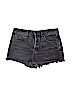 Free People 100% Cotton Gray Denim Shorts Size 30 waist - photo 1