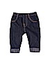 The Children's Place 100% Cotton Solid Blue Jeggings Size 3-6 mo - photo 1