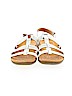 Naturalizer White Sandals Size 10 - photo 2