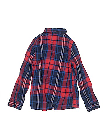 Justice Long Sleeve Button-Down Shirt (view 2)