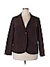 Dialogue Brown Blazer Size 18 - photo 1