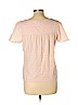 a.n.a. A New Approach 100% Cotton Pink Short Sleeve Blouse Size L (petite) - photo 2