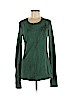 Raw Earth Wild Sky 100% Cotton Green Long Sleeve Top Size L - photo 1