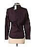 Ann Taylor LOFT 100% Cotton Burgundy Long Sleeve Button-Down Shirt Size 8 (petite) - photo 2