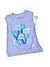 New Balance Blue Active T-Shirt Size 4 - photo 1