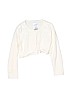 Bonnie Jean 100% Cotton Ivory Shrug Size S (kids) - photo 1