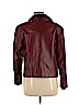 Peruzzi 100% Viscose Burgundy Leather Jacket Size 50 - photo 2