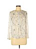 Ann Taylor LOFT 100% Polyester White Long Sleeve Blouse Size XS (petite) - photo 1
