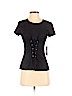 Bailey 44 Black Short Sleeve Blouse Size S - photo 1