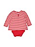 Baby Gap 100% Cotton Red Long Sleeve Onesie Size 18-24 mo - photo 2