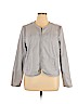 Ann Taylor LOFT Outlet Gray Jacket Size XL - photo 1
