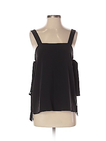 Tibi Sleeveless Silk Top (view 1)