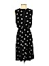 Ann Taylor LOFT 100% Polyester Black Casual Dress Size S (petite) - photo 1