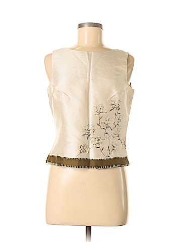 Ann Taylor Sleeveless Silk Top (view 1)