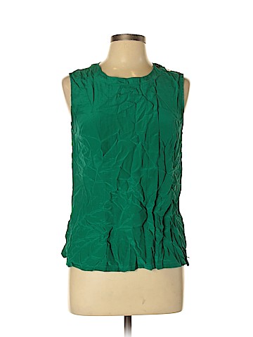Trina Turk Sleeveless Silk Top (view 1)