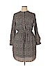 Apt. 9 100% Polyester Gray Casual Dress Size 14 - photo 1