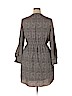 Apt. 9 100% Polyester Gray Casual Dress Size 14 - photo 2