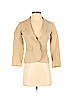 Theory 100% Cotton Tan Blazer Size 00 - photo 1