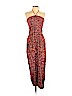 Free People 100% Rayon Red Jumpsuit Size M - photo 1