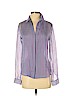 Theory 100% Silk Purple Long Sleeve Silk Top Size XS (petite) - photo 1