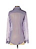 Theory 100% Silk Purple Long Sleeve Silk Top Size XS (petite) - photo 2