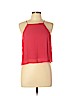 Wilfred 100% Silk Red Sleeveless Silk Top Size M - photo 1