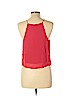 Wilfred 100% Silk Red Sleeveless Silk Top Size M - photo 2