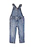 Baby Gap 100% Cotton Solid Blue Overalls Size 2 - photo 1